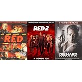 Bruce Willis 7-Movie Collection : Die Hard / R.E.D. (Special Edition) / RED 2