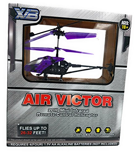 Purple Air Victor 2CH Mini Infrared Remote Control Helicopter Purple Air Victor 2CH Mini Infrared Remote Control Helicopter