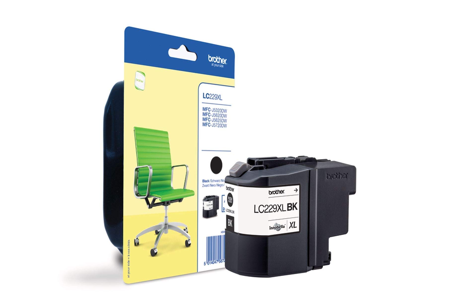 Brother LC-229XLBKBP ink cartridge Original Black 1 pc(s)