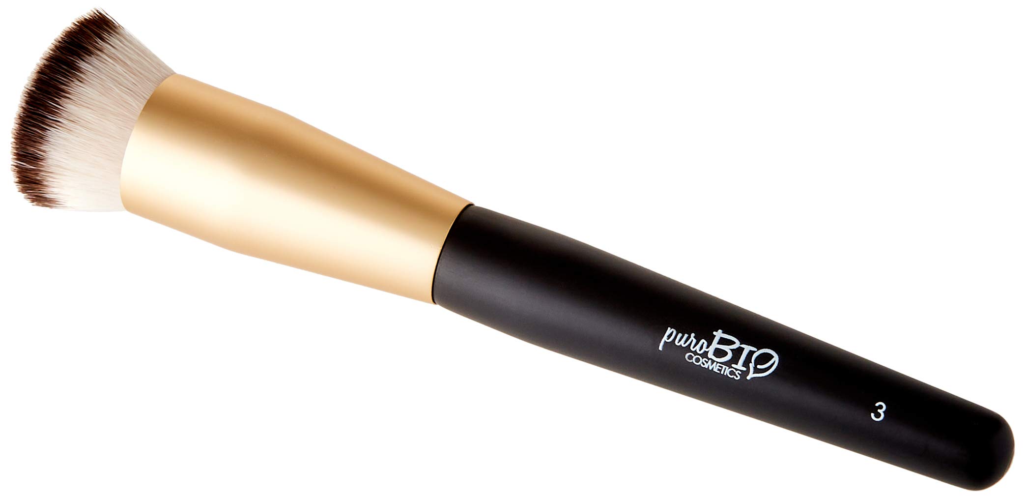 PuroBio Flat Kabuki Facial Brush, No. 03