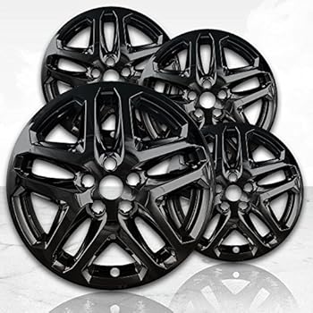 Amazon Com Upgrade Your Auto 17 Quot Gloss Black Wheel Skins