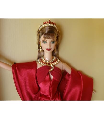 barbie 2000 red dress Year 2000 Collector Edition Doll - Caucasian Model BARBIE 2000 27409 in Red  Gown