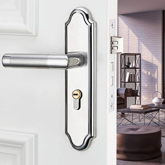 ZLDCTG Universal Simple Door Lock Stainless Steel Safety Door Handle ...