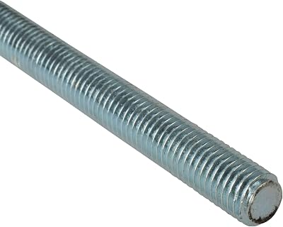 Forgefix M10 x 1M Threaded Rod Zinc Plated Mild Steel DIN975