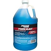 Prime Guard +32&deg;F Power Blast Blue Windshield Washer Fluid | 1 Gallon | Streak-Free Summer Formula Removes Bugs, Dirt &amp; Road Grime | Ready-to-Use &amp; Safe for All Vehicles