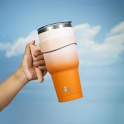 Konokyo 30 oz Tumbler with Handle and 2 Straw 2
