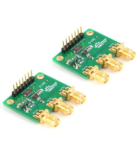 2 Cartes Générateur D'Horloge Si5351A 25MHz - 8KHz-160MHz, Compatible Arduino