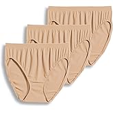 Jockey Women's Underwear Comfies Microfiber French Cut - 3 Pack