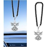 Angel Car Charm Hanger, Guardian Angel Mirror Decoration, New Driver Blessing Present
