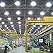 ANTLUX UFO High Bay LED Lighting, 150W (600W HID/HPS Replacement), 19500LM, 5000K Daylight White, IP65 Waterproof, Warehouse Lights, Commercial Workshop 150 Watts LED High Bay Light Fixtures