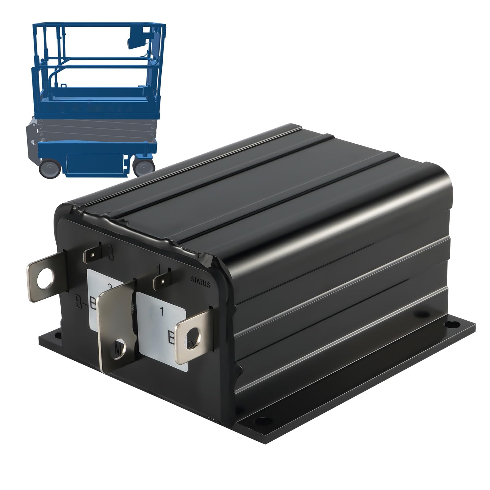 thumbnail interactive-video image 1 of DC Motor Controller 96769GT / 232734GT For Genie GS1930 24-Volt Scissor Lift 1 of 6