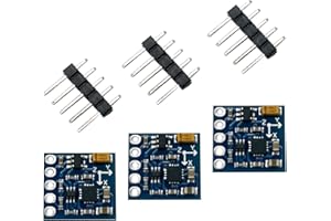 Yaohappy 3Pcs GY-271 QMC5883L Triple Axis Compass Magnetometer Sensor Module Electronic Magnetic