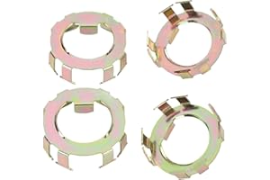 Crumye 4PCS Trailer Wheel Spindle Nut Retainer Replacement for New EZ-Lube Jam Nut 2-8K Dexter Axle 6-190 6-191, High Strengt