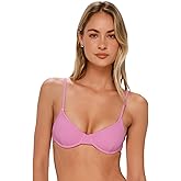 Swim Systems Jolene Underwire Women's Swimsuit Bikini Top (Scrunch Rib Textured)