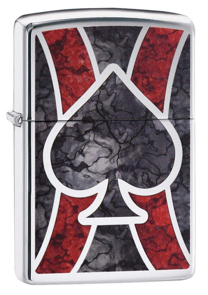 Zippo Ace Fusion Windproof Lighter - High Polished Chrome