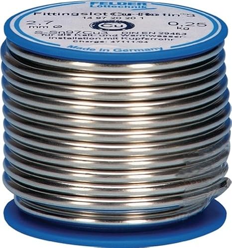 Felder Fittingslot 250g D.2,7mm Sn97% Cu3% 149727201