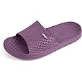 FUNKYMONKEY Womens Bathroom Shower Slippers Indoor Home Beach Non Slip Sandal