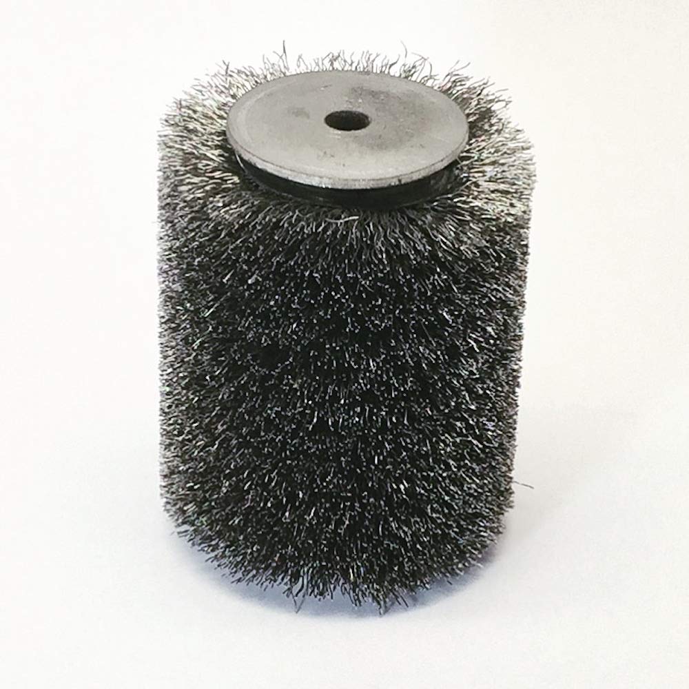 RESTORER Stainless Steel Wire Wheel - Metal Cleaning Rust Stripping Wood Texturing WRSS01