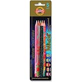 Koh-I-Noor MAGIC 3406 Jumbo Special Coloured Pencil in Blister Pack
