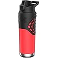 Under Armour 24Oz Stainless Steel Water Bottle, Insulated, Carabiner Easy Carry Hook, Leak Proof, Kids & Adults, All Sports, Gym