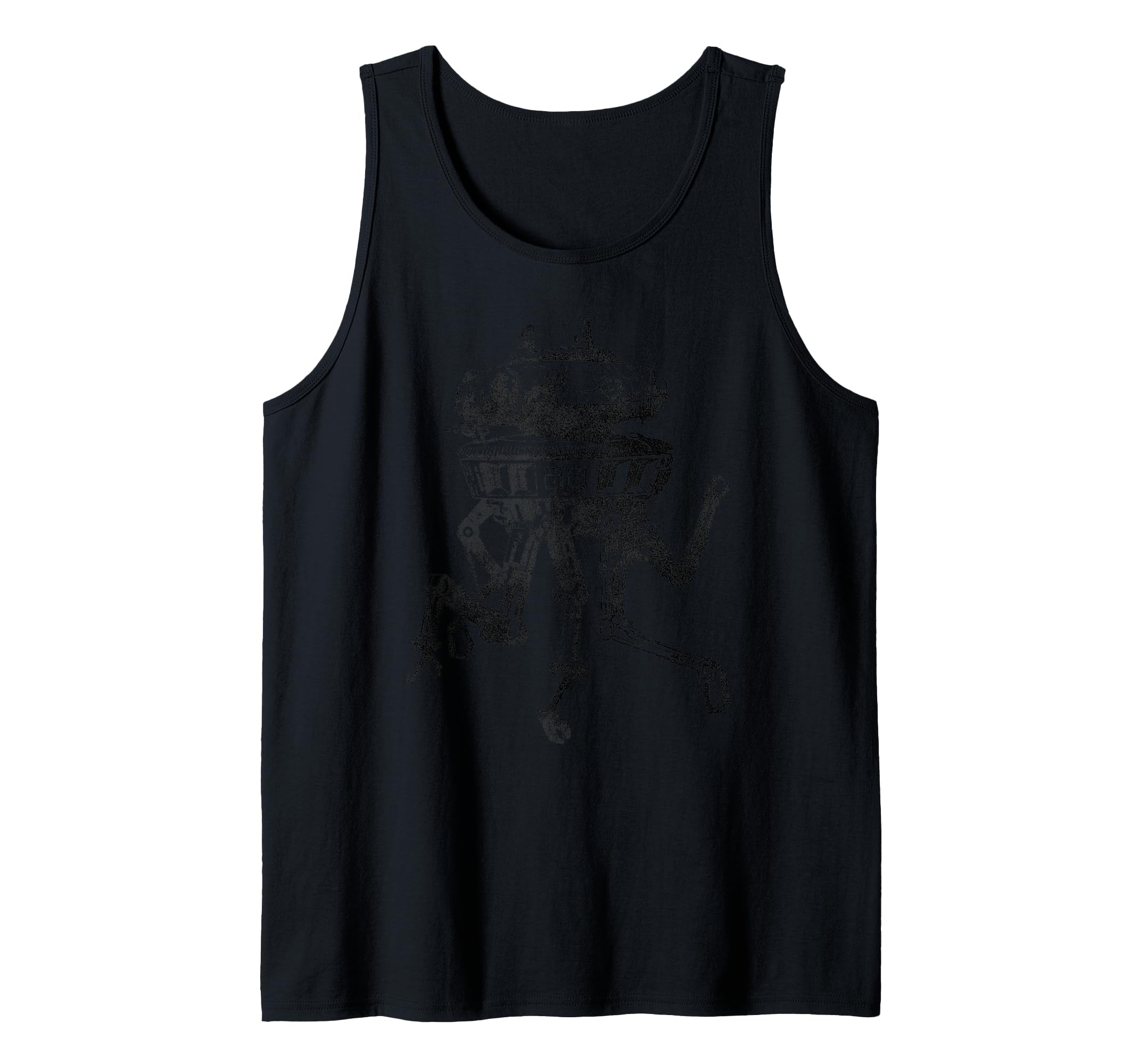 Star Wars Imperial Viper Probe Droid on Hoth Tank Top, Men, Black, Large