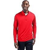 Clique Ice Pique Mens Half Zip Tech Pullover, White, XL
