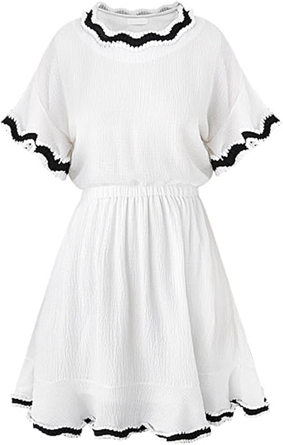 Amazon 大きいサイズ レディース シフォンワンピース 黒 白 プリーツ ホワイト 3l ワンピース チュニック 通販