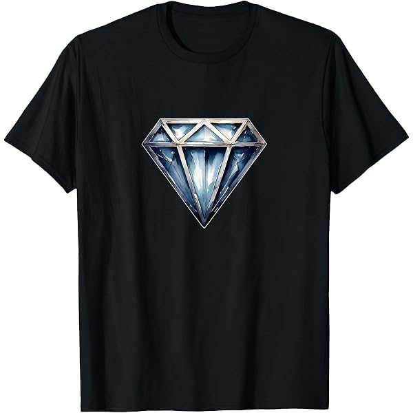 Amazon.com: Diamond Black Tshirt Black Graphic Tee Men Cool Shirts