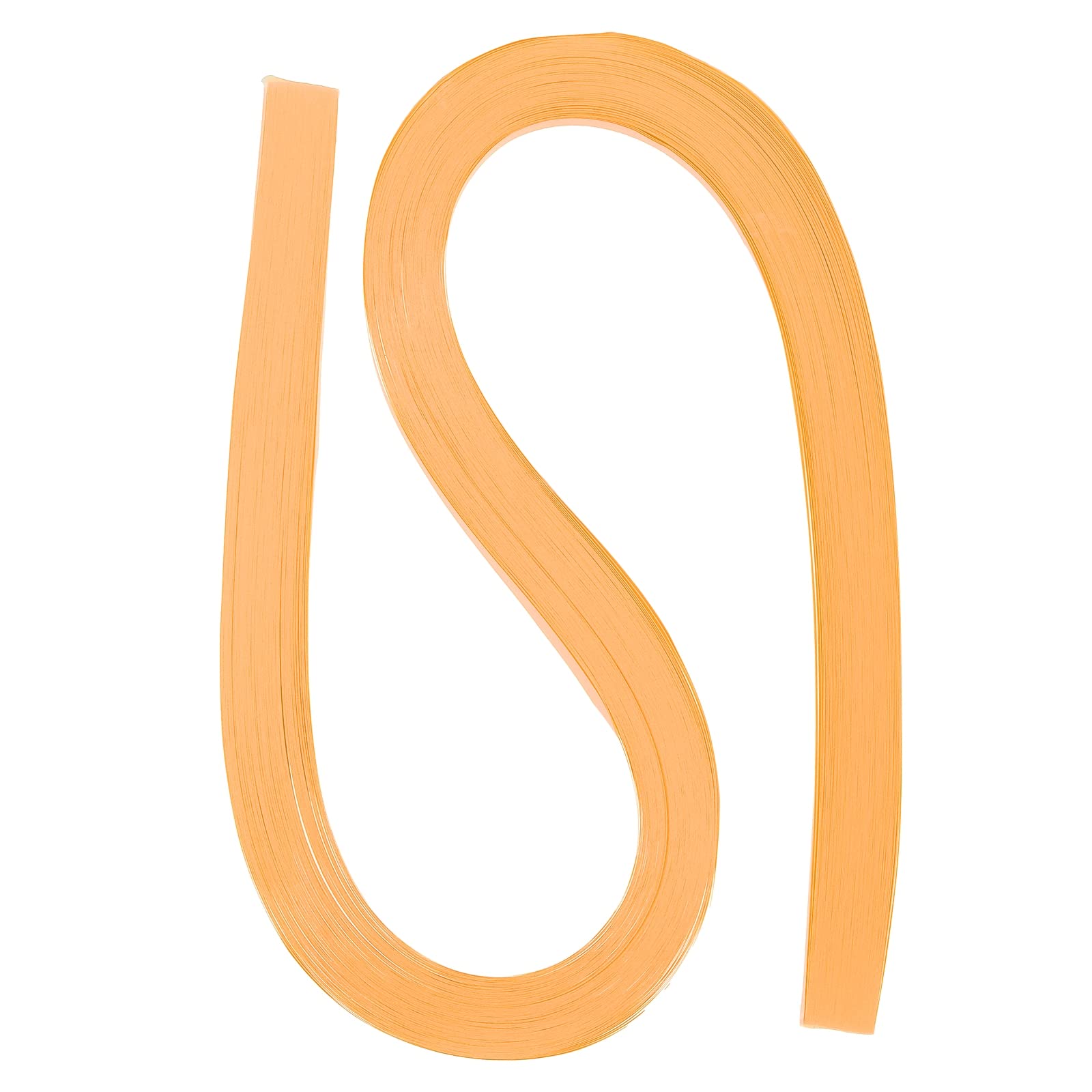 PATIKIL Quilling Strips Paper 120pcs 3/16"(5mm) 54cm Origami Paper Quilling Strip for Art DIY Hand Craft Christmas Light Orange