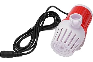 Zhjvihx Booster Pump Kit, Low Noise Strong Power Mutifuctional Water Circulating Brushless Water Pressure Booster Pump Lightw