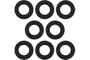 The Lord of the Tools 8pcs 30 x 16mm Bobbin Winder Sewing Part Home Sewing Machine Rubber Ring Old Sewing Machine Rubber Ring