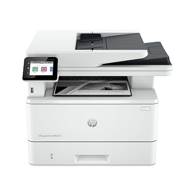 HP Laserjet Pro MFP 4101fdn Black & White Printer, Print, scan, Copy, fax, Fast speeds, Easy Setup, Mobile Printing, Advanced Security, Best-for-Small Teams, Ethernet/USB only (2Z618F)