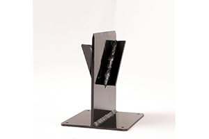 Hi Flame Firewood Kindling Splitter for Wood Stove Fireplace and Fire Pits, Black