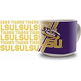 Rico Industries NCAA 14oz Metro Ceramic Coffee Mug, Team Colored Ceramic Mug