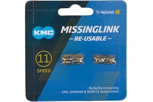 KMC Missing Link 7,8,9,10,11,12 Speed Silver/Gold (New Blue Packing)