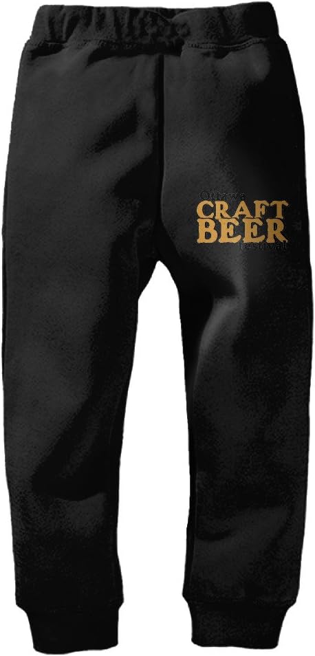 Fashionable Ottawa Craft Beer Festival Logo Wine Children Sweatpants Pants Drawstring