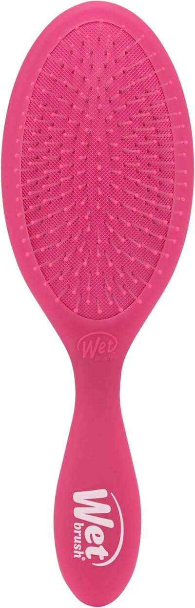 Wet Brush Original Detangler Hair Brush Pink Frost Ultra-Soft IntelliFlex