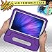 Cooper Dynamo Kids case Compatible with Galaxy Tab E 9.6 | Shock Proof Heavy Duty Kidproof Cover for Kids | Girls, Boys | Kid Friendly Handle & Stand, Screen Protector | Samsung SM-T560 T561 (Purple)