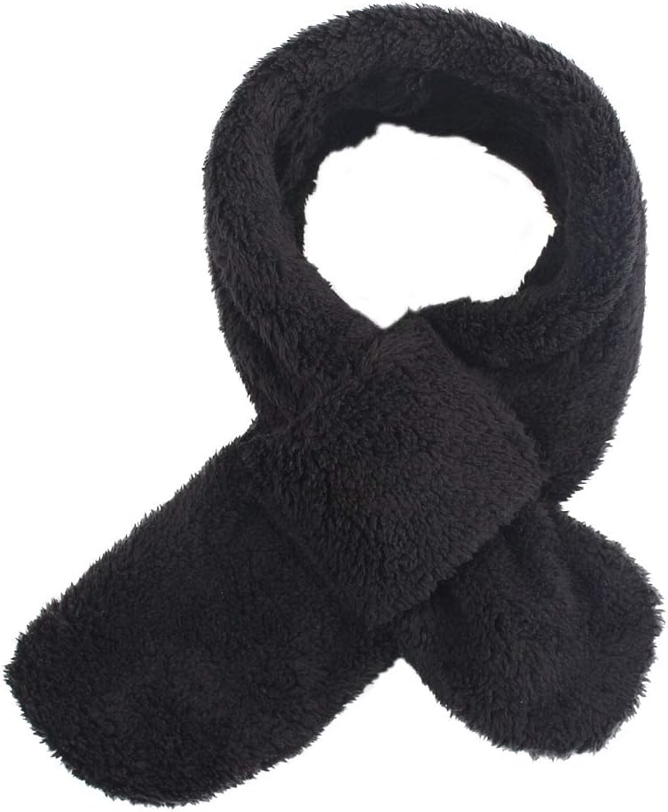 Fleece Boys Girls Scarf Warm Winter Autumn Kids Collar Scarf Neck Warmerย Children Scarf 1-6Y