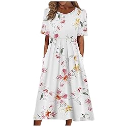 Sun Dresses for Women 2024 Casual Summer Dresses
