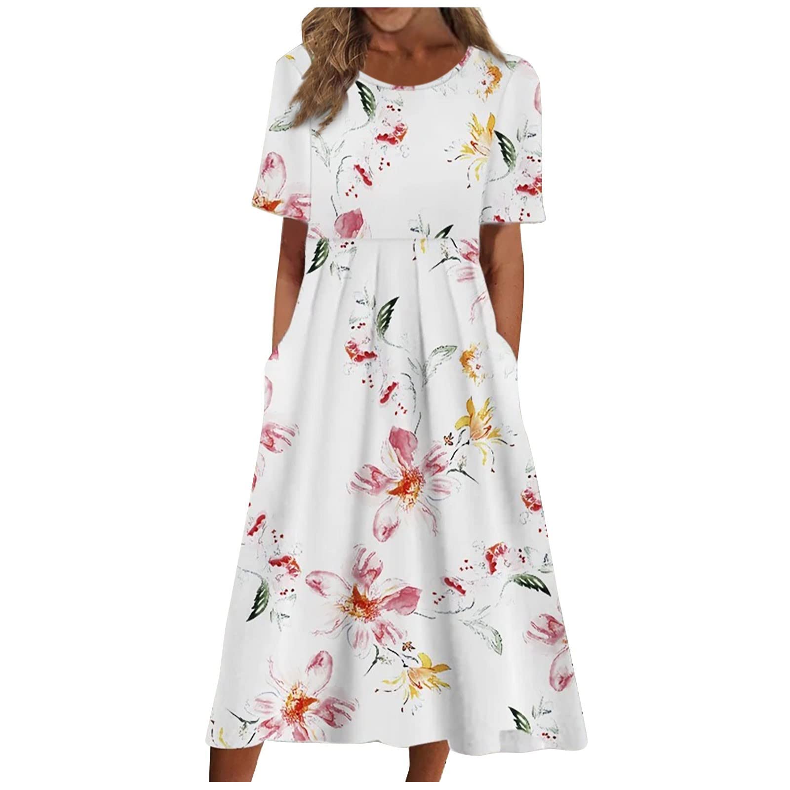 Sun Dresses for Women 2024 Casual Summer Dresses