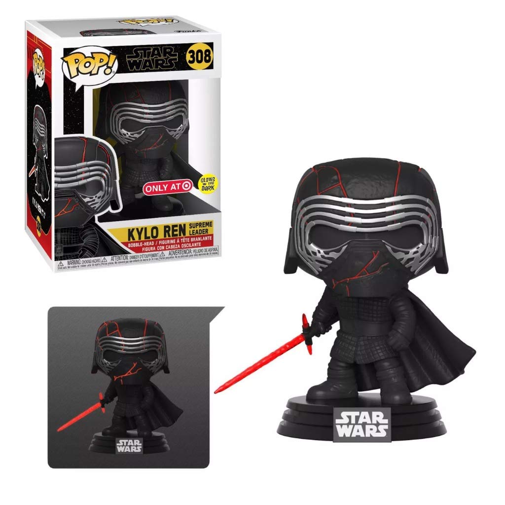 Funko STAR WARS - POP N° 308 - Kylo Ren Sup. Leader GITD SPECIAL EDITION