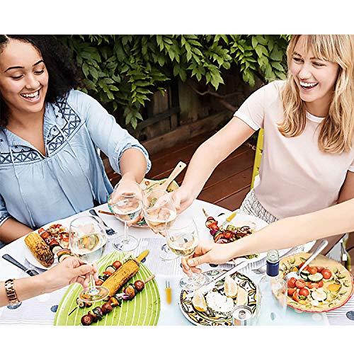 Easytle 20 Pieces Stainless Steel Corn Holders Corn on The Cob Skewers for BBQ Twin Prong Sweetcorn Holders Home Cooking Fork