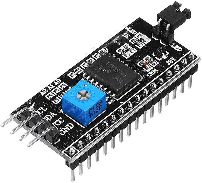 HeavenSense IIC I2C TWI SP Serial Interface Port Module 5V 1602LCD Adapter for Arduino