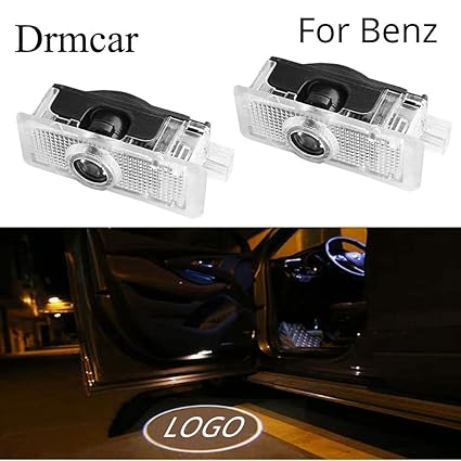 Logo 2pcs Puerta del proyector del coche ligero agradable de luz ...