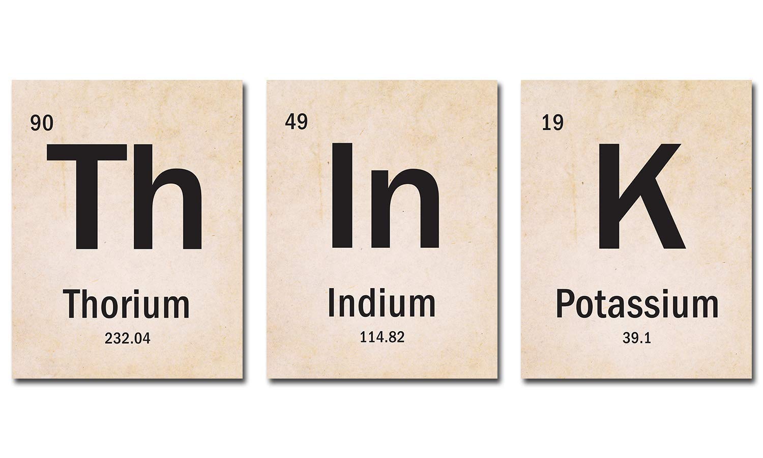 Printable Think Periodic Table