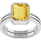 Yellow Sapphire Stone Ring 8.00 CARAT Beautifull Ring For Men And Women Fashionable Multioccassional Trendy Handcrafted Lightweight Collectible Item Comfortable Ideal For Gifting