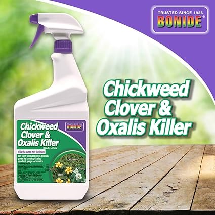 Amazon Com Bonide 1 Quart Chickweed Clover And Oxalis Weed Killer 0612 Home Pest Control Sprayers Garden Outdoor