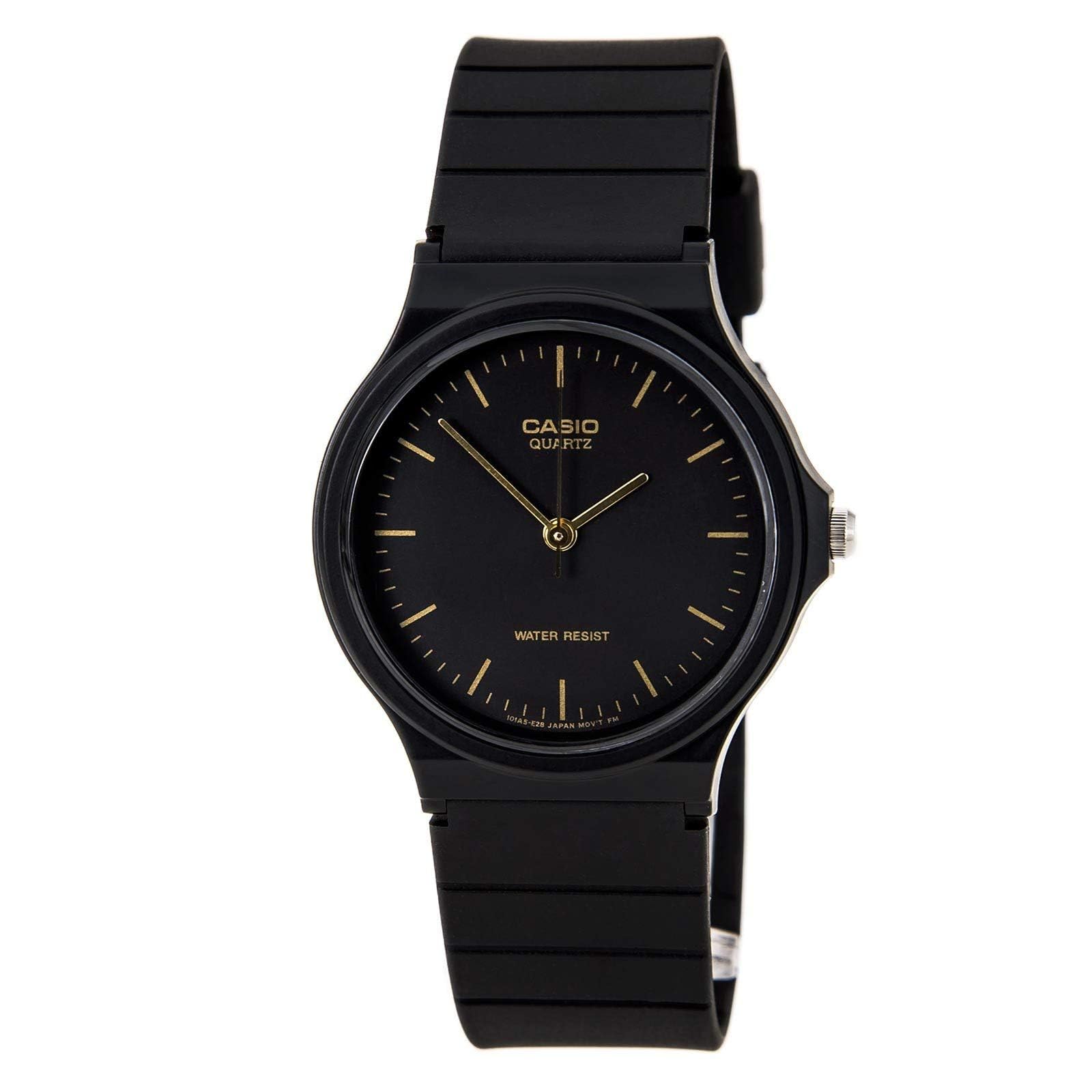 Casio MQ24 Series | Quartz Analog Watch for Men | Water Resistant | Resin Case | Resin Band | Resin Glass | Three Hand Analog (HR, Min, SEC) | Classic Design | 3 Year Battery