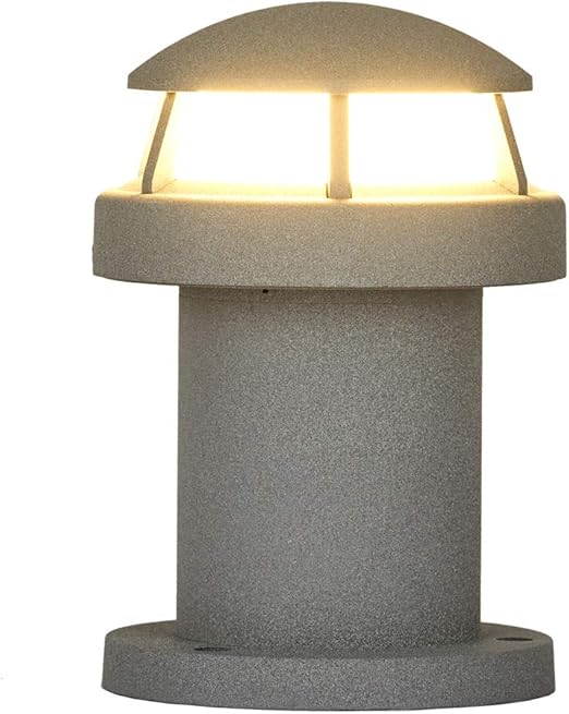 Topmo Plus Graue Wegelampe Aussenlampe Stehlampe Garten Aussenleuchte Stehleuchte Gartenlampe Design Aluminium 9w Led Bridgelux Cob Blumenbeete Wanderweg Terrassenlaterne Grau 3200k 990lm 20cm Amazon De Beleuchtung